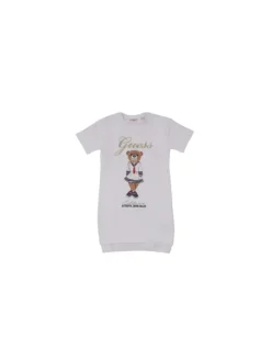 GUESS Abito Bambina French terry ss dress> Abiti