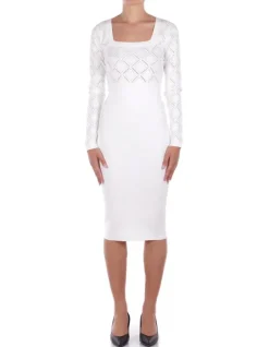 BLUGIRL BLUMARINE Abito Donna Ecs kat abito maglia visc>Donna Abiti