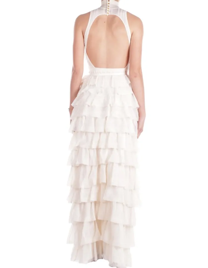 ELISABETTA FRANCHI Abito Donna Senza maniche con volant>Donna Abiti