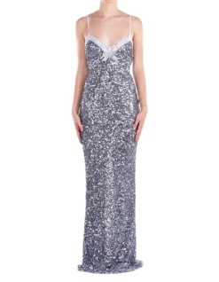 ELISABETTA FRANCHI Abito Donna Red Carpet pailettes>Donna Abiti