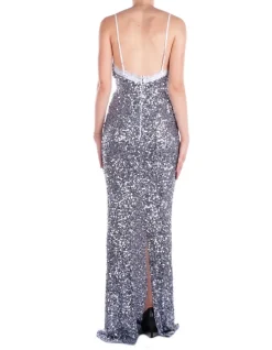 ELISABETTA FRANCHI Abito Donna Red Carpet pailettes><noscript><img width=