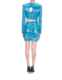 HOUSE OF AMEN Abito Donna Paiellettes><noscript><img width=