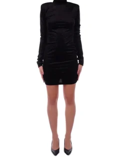 KOSTUMN1° Abito Donna Mini dress ciniglia glitter>Donna Abiti