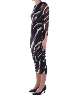 ONLY Abito Donna Onlparis l/s o-neck sidecut>Donna Abiti