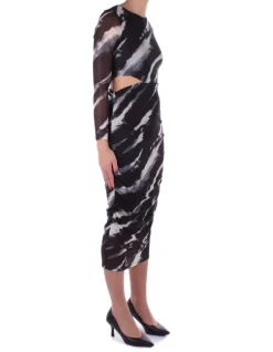 ONLY Abito Donna Onlparis l/s o-neck sidecut><noscript><img width=