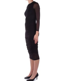 ONLY Abito Donna Onlparis l/s o-neck sidecut>Donna Abiti