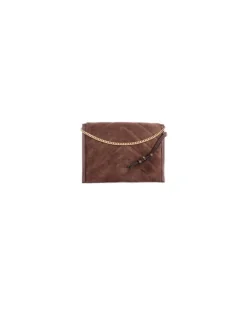 PINKO Borsa Donna Flat purse handle suede>Donna Borse A Spalla