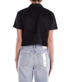 DICKIES Camicia Donna Work shirt cropped ss w white><noscript><img width=