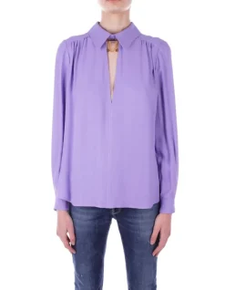 ELISABETTA FRANCHI Camicia Donna Scollo a v>Donna Camicie
