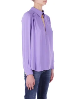 ELISABETTA FRANCHI Camicia Donna Scollo a v><noscript><img width=