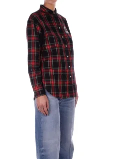 RALPH LAUREN Camicia Donna Kotta long sleeve button front><noscript><img width=