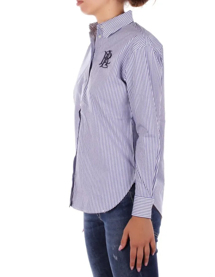RALPH LAUREN Camicia Donna Kotta long sleeve button front>Donna Camicie
