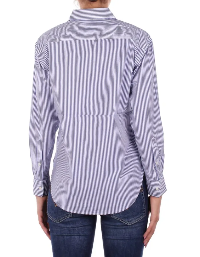 RALPH LAUREN Camicia Donna Kotta long sleeve button front>Donna Camicie
