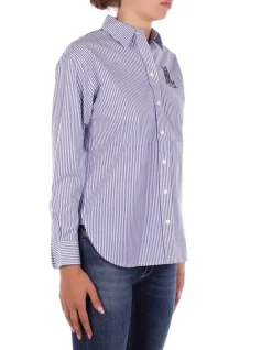 RALPH LAUREN Camicia Donna Kotta long sleeve button front><noscript><img width=