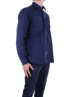 FAY Camicia Uomo Over tasche petto tinta><noscript><img width=