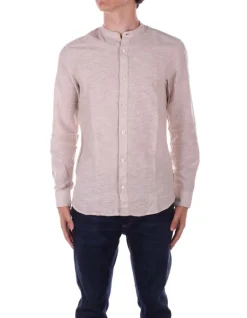 ONLY & SONS Camicia Uomo Onscaiden life ls solid linen>Uomo Camicie