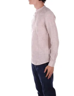 ONLY & SONS Camicia Uomo Onscaiden life ls solid linen>Uomo Camicie