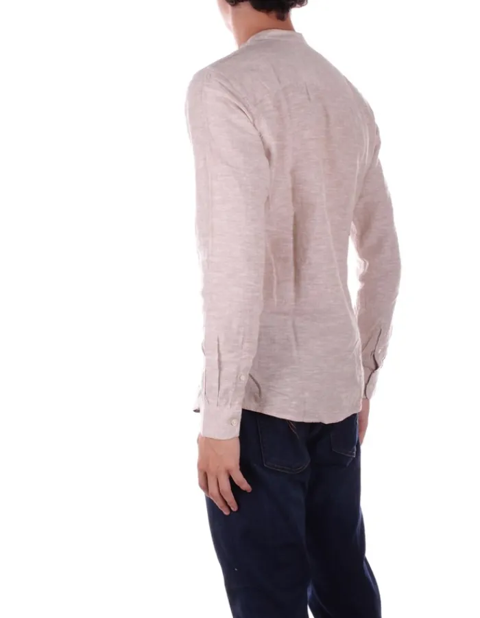 ONLY & SONS Camicia Uomo Onscaiden life ls solid linen>Uomo Camicie