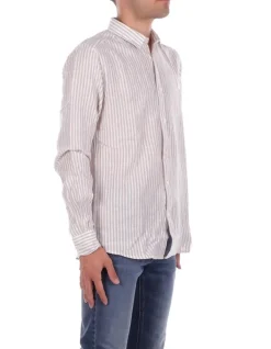 ONLY & SONS Camicia Uomo Onscaiden life ls stripe linen><noscript><img width=