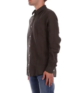 ONLY & SONS Camicia Uomo Onscaiden life ls solid linen>Uomo Camicie