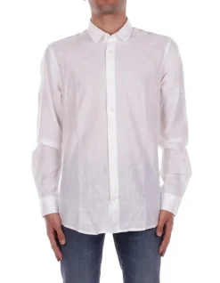 ONLY & SONS Camicia Uomo Onscaiden life ls solid linen>Uomo Camicie
