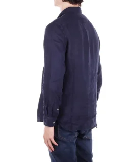 WOOLRICH Camicia Uomo Linen shirt gd><noscript><img width=