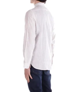 WOOLRICH Camicia Uomo Cotton linen shirt><noscript><img width=