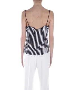 TOMMY HILFIGER Canotta Donna Fluid stripe slip top><noscript><img width=