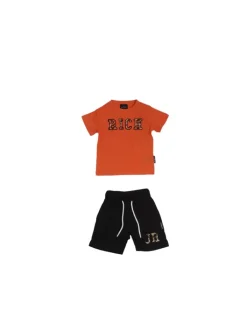 JOHN RICHMOND Completo Bambino Set t-shirt+bermuda>Bambino Completo Junior