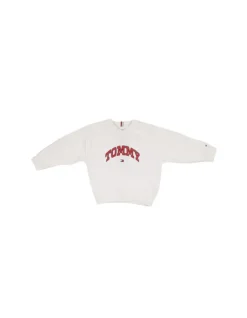 TOMMY HILFIGER Felpa Bambino Varsity raised print>Bambino Felpe
