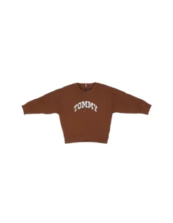 TOMMY HILFIGER Felpa Bambino Varsity raised print>Bambino Felpe