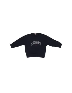 TOMMY HILFIGER Felpa Bambino Varsity raised print>Bambino Maglieria