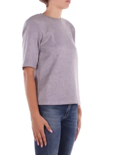 KOSTUMN1° Felpa Donna Shirt in maglia c/ricamo><noscript><img width=