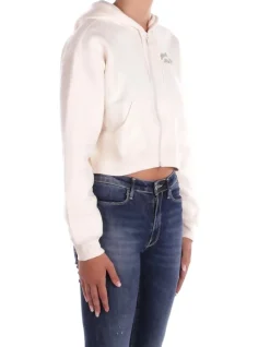 NEW BALANCE Felpa Donna Linear heritage fleece zip><noscript><img width=