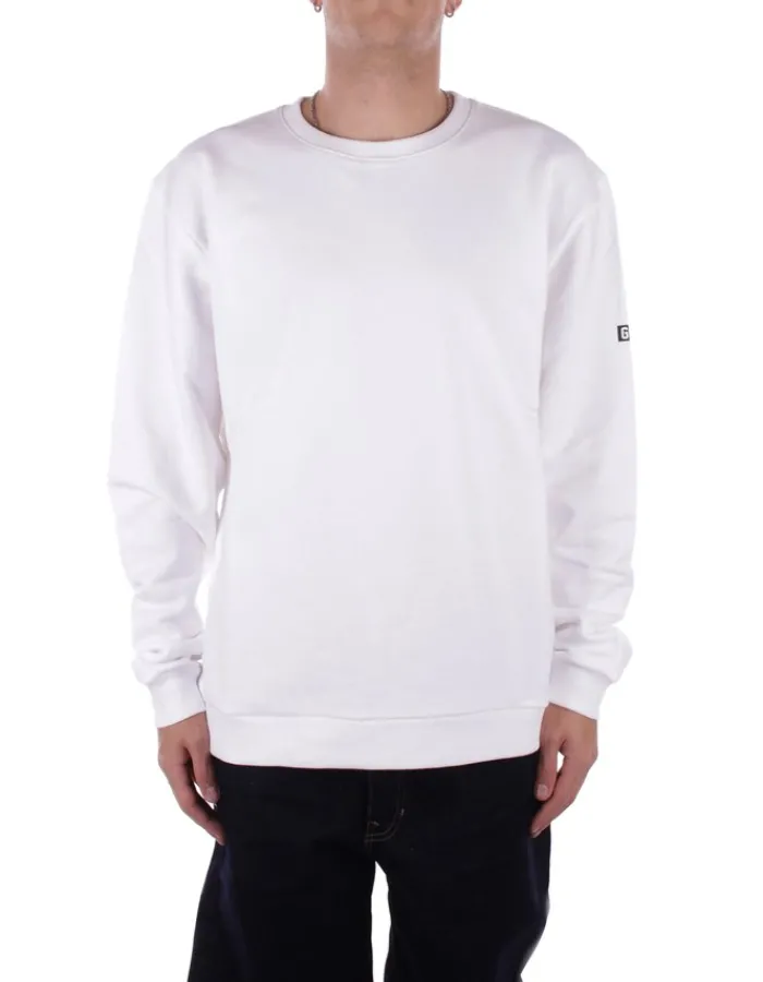 GCDS Felpa Unisex Essentials crewneck>Donna Felpe|Felpe