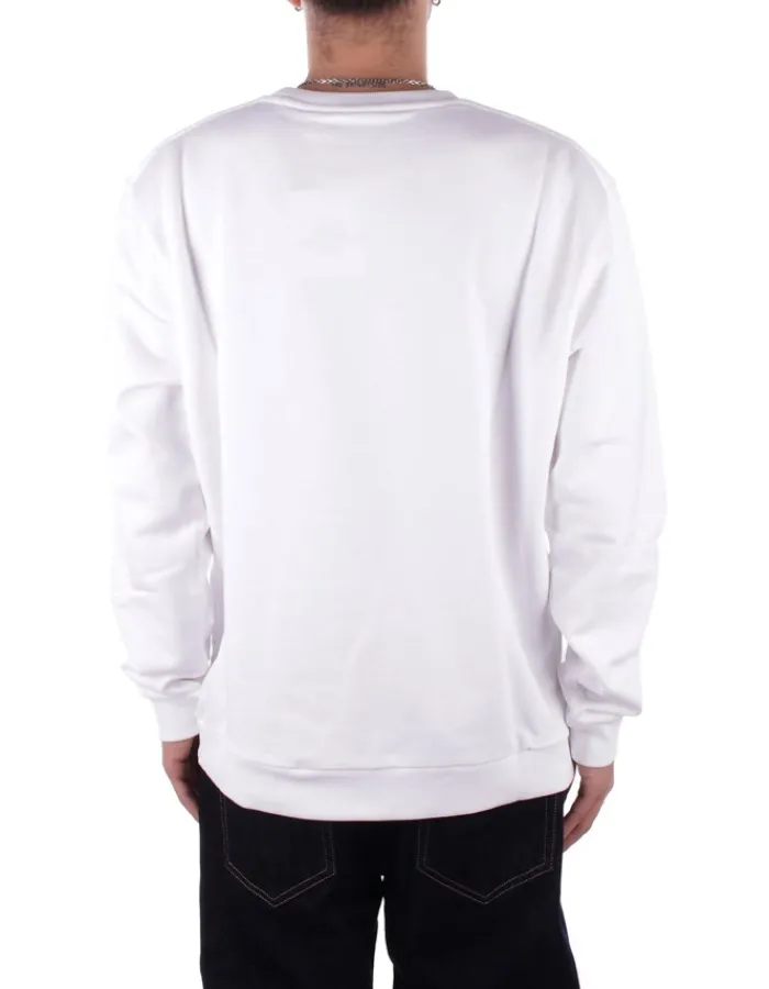 GCDS Felpa Unisex Essentials crewneck>Donna Felpe|Felpe