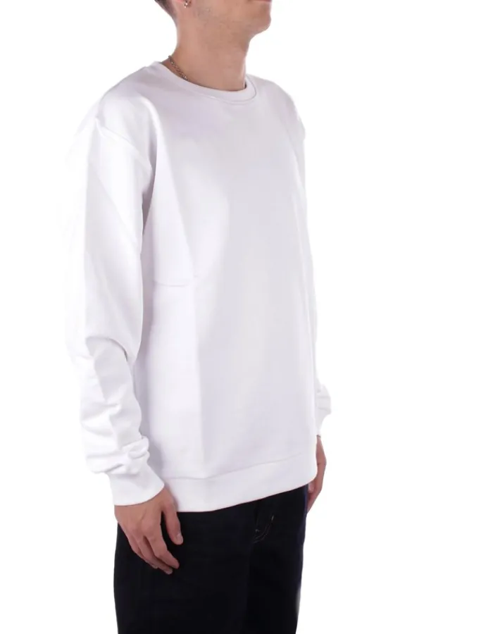 GCDS Felpa Unisex Essentials crewneck>Donna Felpe|Felpe