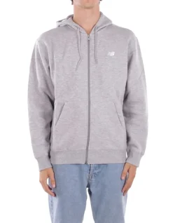 NEW BALANCE Felpa Unisex Sport essential logofleece ful>Donna Felpe|Felpe