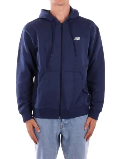 NEW BALANCE Felpa Unisex Sport essential logofleece ful>Donna Felpe|Felpe