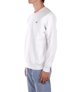 NEW BALANCE Felpa Unisex Linear graphic fleece crew>Donna Felpe|Felpe