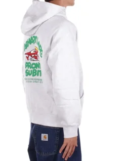 CARHARTT WIP Felpa Uomo Hooded pronto sweat jacket cot><noscript><img width=