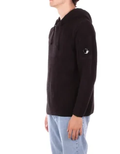 CP COMPANY Felpa Uomo Knitwear hooded in chenille co>Uomo Felpe