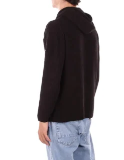 CP COMPANY Felpa Uomo Knitwear hooded in chenille co><noscript><img width=