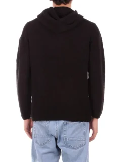 CP COMPANY Felpa Uomo Knitwear hooded in chenille co><noscript><img width=