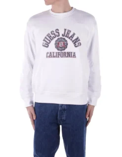 GUESS Felpa Uomo Gj cn reg ls printed sweat>Uomo Felpe