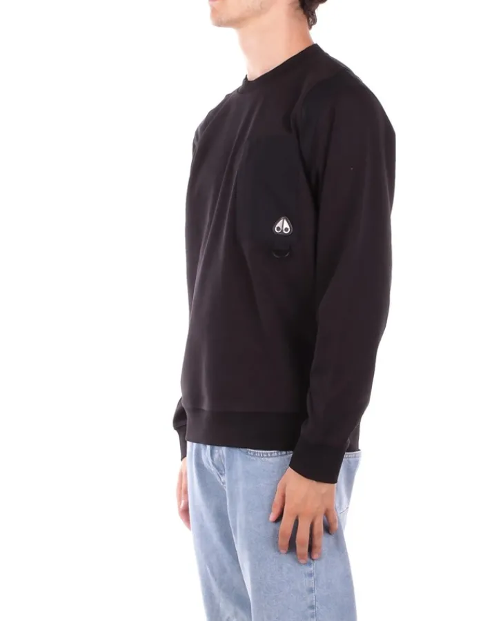 MOOSE KNUCKLES Felpa Uomo Dalon crew>Uomo Felpe