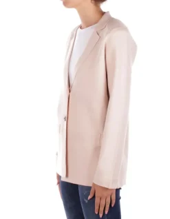 BLUGIRL BLUMARINE Giacca Donna Giacca maglia viscosa cape>Donna Giacche