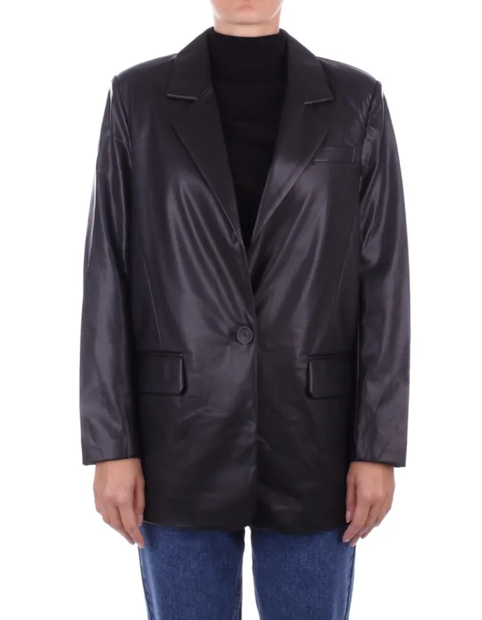 ONLY Giacca Donna Onllana l/s ovs faux lea blaze>Donna Giacche