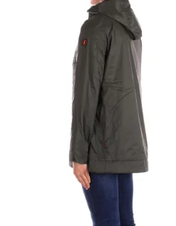 SAVE THE DUCK Giubbotto Donna Cappotto cappuccio lorena><noscript><img width=