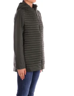 SAVE THE DUCK Giubbotto Donna Cappotto cappuccio lorena><noscript><img width=